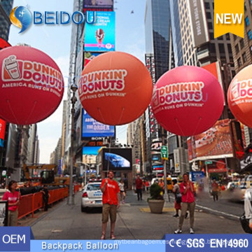 Globos de la publicidad del OEM Globo de la caminata del PVC que recorre las bolas inflables